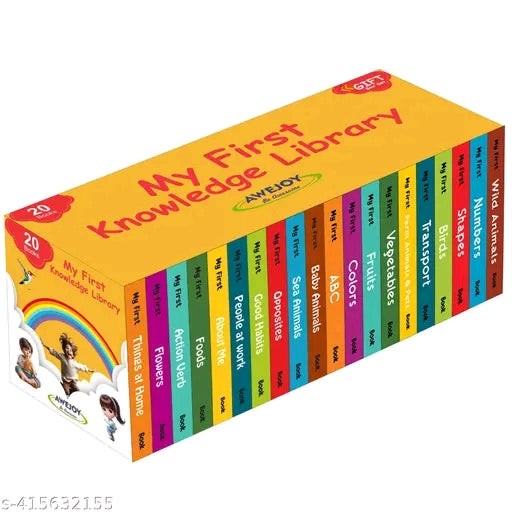 Give Your Child the Gift of Knowledge!
Introducing the Knowledge Library Box Set β 20 Beautiful Board Books