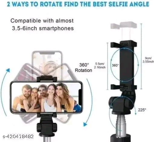 Wireless Bluetooth R1 Foldable Mini Tripod & Selfie Stick — your perfect travel and content-creation companion! 🌍