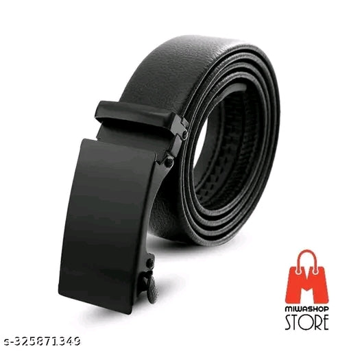 Men’s Genuine Leather Casual Belt for Men | Premium Quality Cowhide Leather | Durable Metal Buckle pack of 2